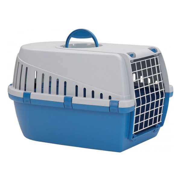  cusca caine transport blue smart albastru / gri, 49 x 33 x 30 cm