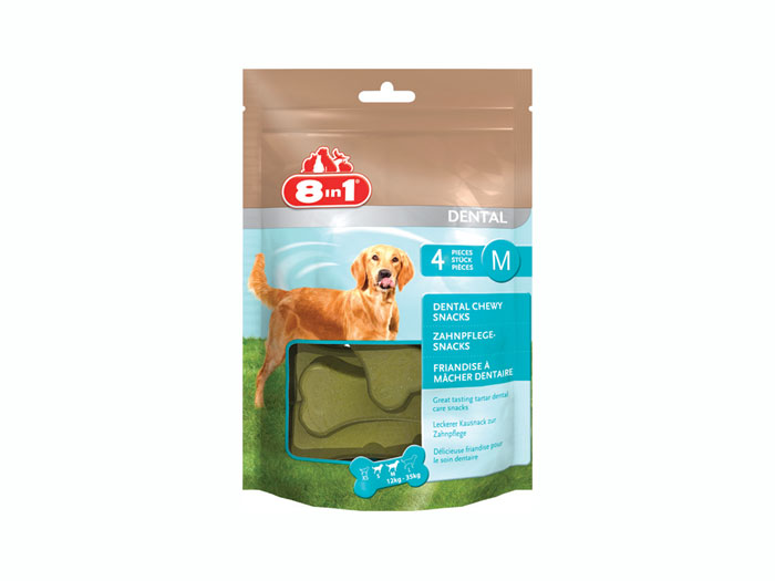 8 in 1 snacks dental chewi bag m