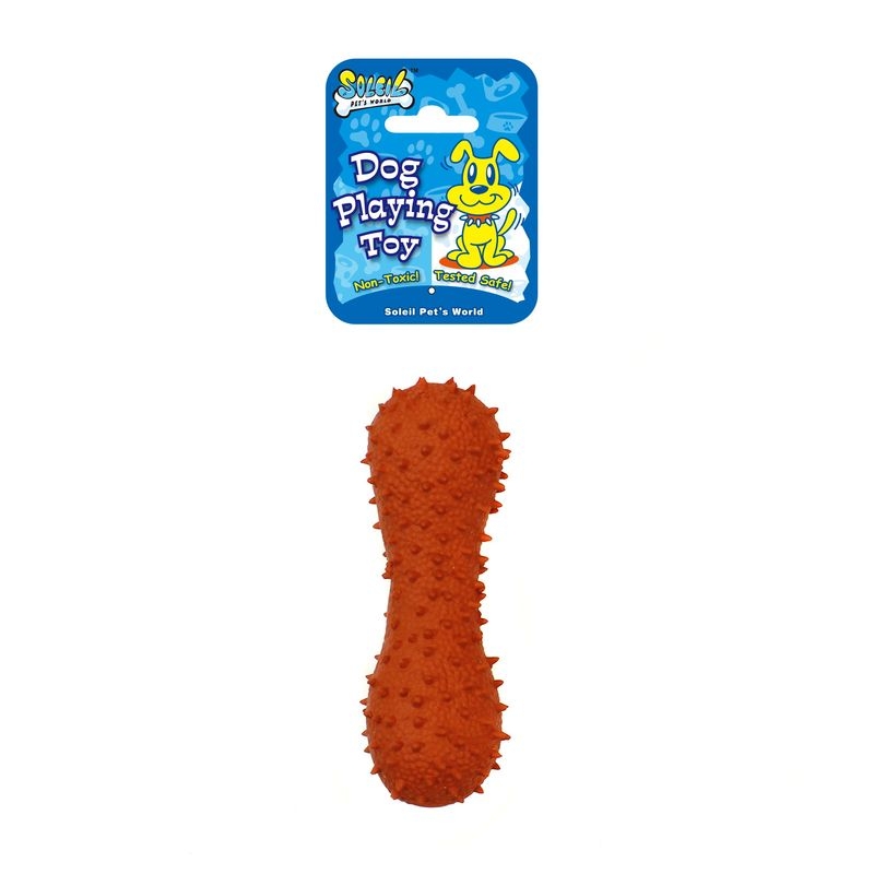 Soleil jucarie os zimtat latex rosu a7370, 14 cm