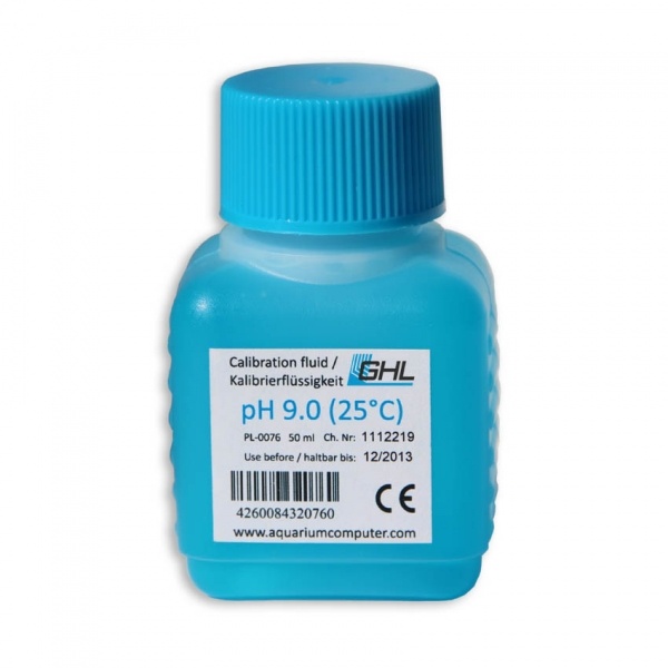 Solutie de calibrare pH9, 50 ml GHL Aquarium Computer