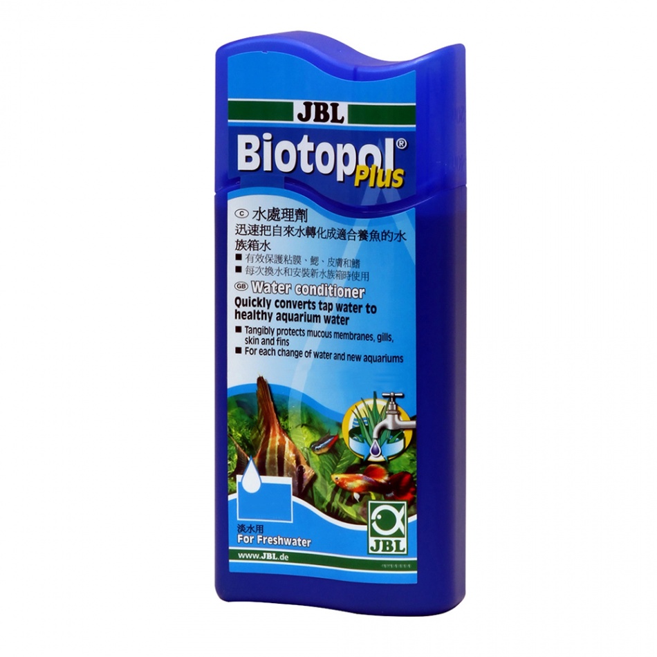 Solutie tratare apa JBL Biotopol plus 100 ml pentru 800 l JBL