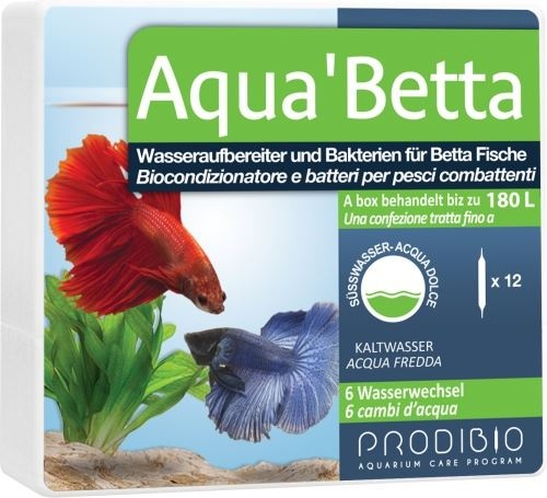 Solutie tratare apa Prodibio Aqua Betta 12 fiole petmart