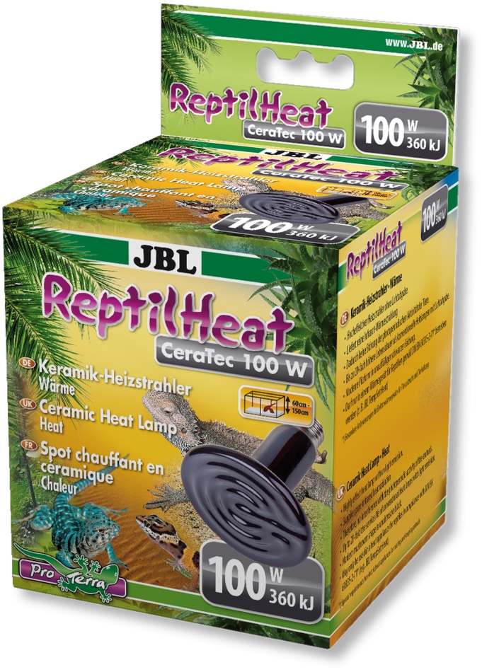 Spot ceramic incalzire JBL ReptilHeat 100 W petmart