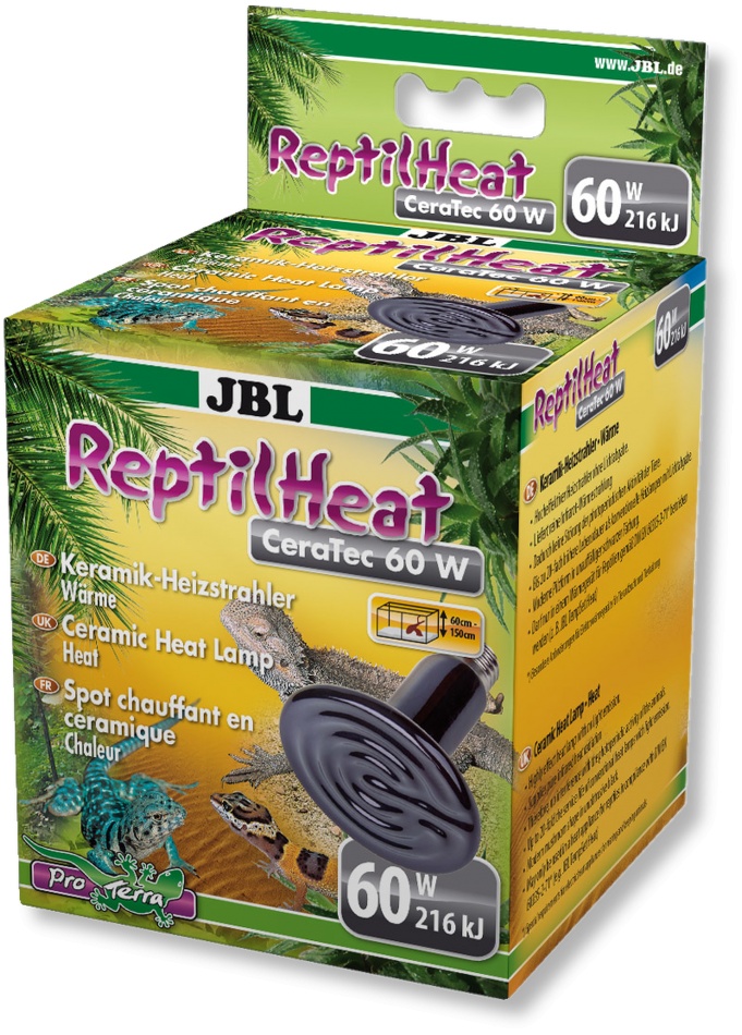 Spot ceramic incalzire JBL ReptilHeat 60 W petmart