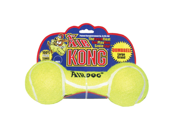 Jucarie caine Squeaker Dumbbell M Kong