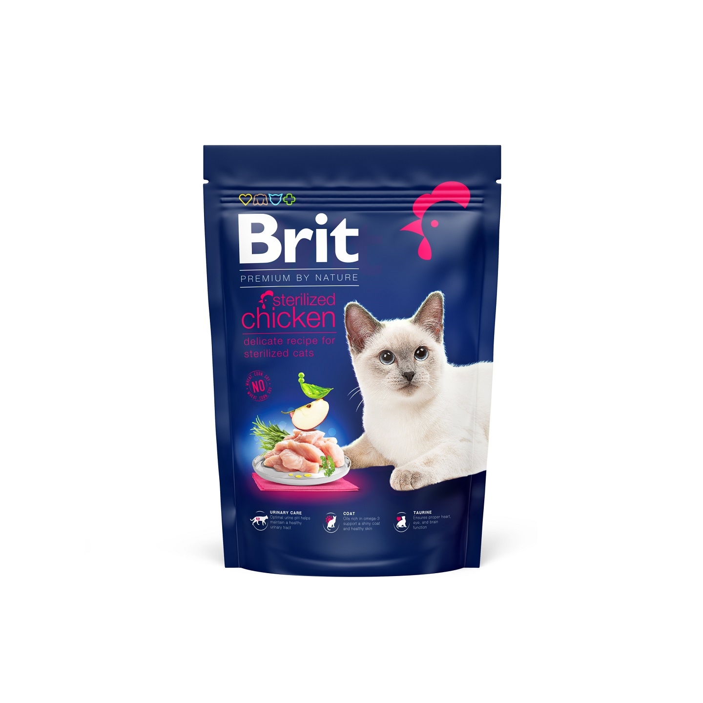Brit Premium by Nature Cat Sterilized Chicken, 800 g Brit