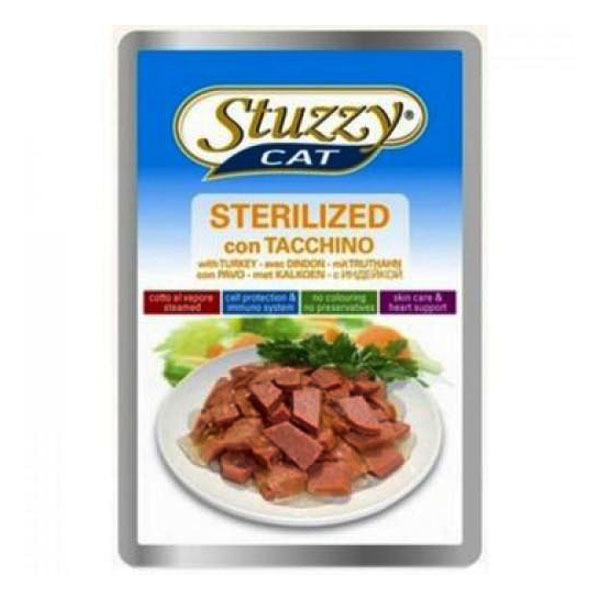 Stuzzy Plic Sterilized Curcan 100 g