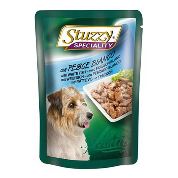 Stuzzy Speciality Dog Peste Alb 100 G imagine