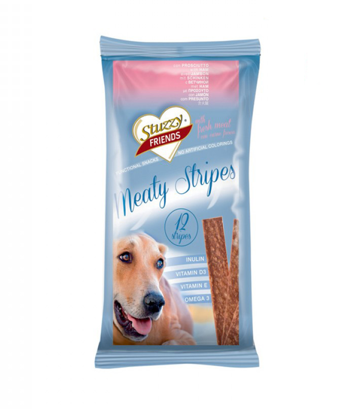 Stuzzy Snack Dog Meaty Stripes 12 Buc