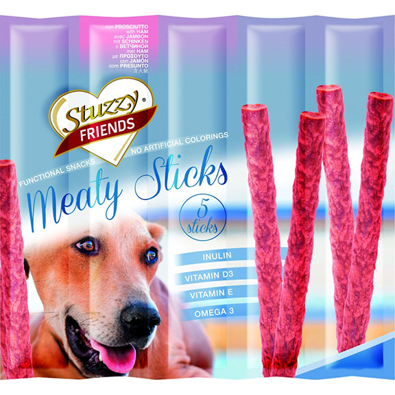 Stuzzy Snack Dog Prosciutto 5 Buc petmart.ro imagine 2022