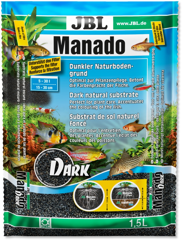 Substrat JBL Manado Dark 3L petmart