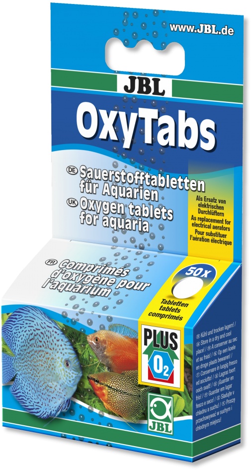 Tablete oxygen JBL OxyTabs 50 tabl. pentru 500 L JBL