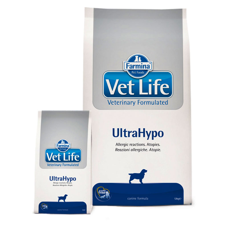 Vet Life Dog Ultra Hypo 12 kg Farmina imagine 2022