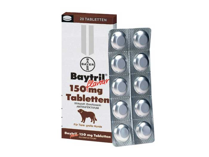 Baytril Flavoured 150 mg x 20 tbl Bayer imagine 2022