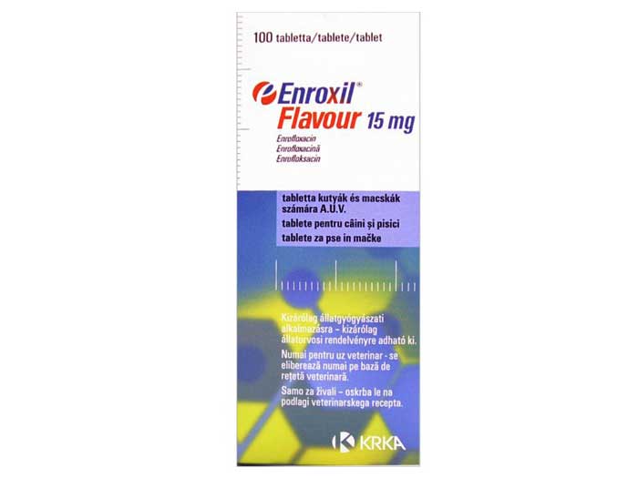 Enroxil Flavour 15 mg, 50 comprimate KRKA imagine 2022