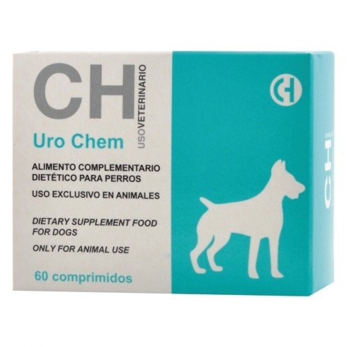 Uro Chem, supliment nutritiv caini, 60 comprimate Chemical Iberica imagine 2022