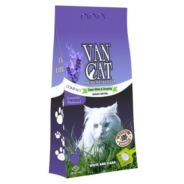 Nisip igienic, vancat lavender compact, 5 kg