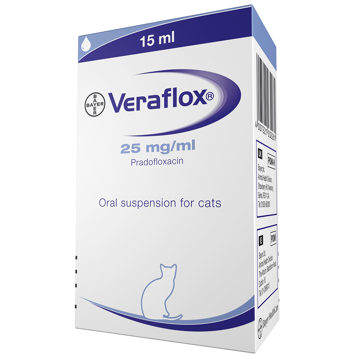 Veraflox suspensie orala pisici 15 ml Bayer imagine 2022