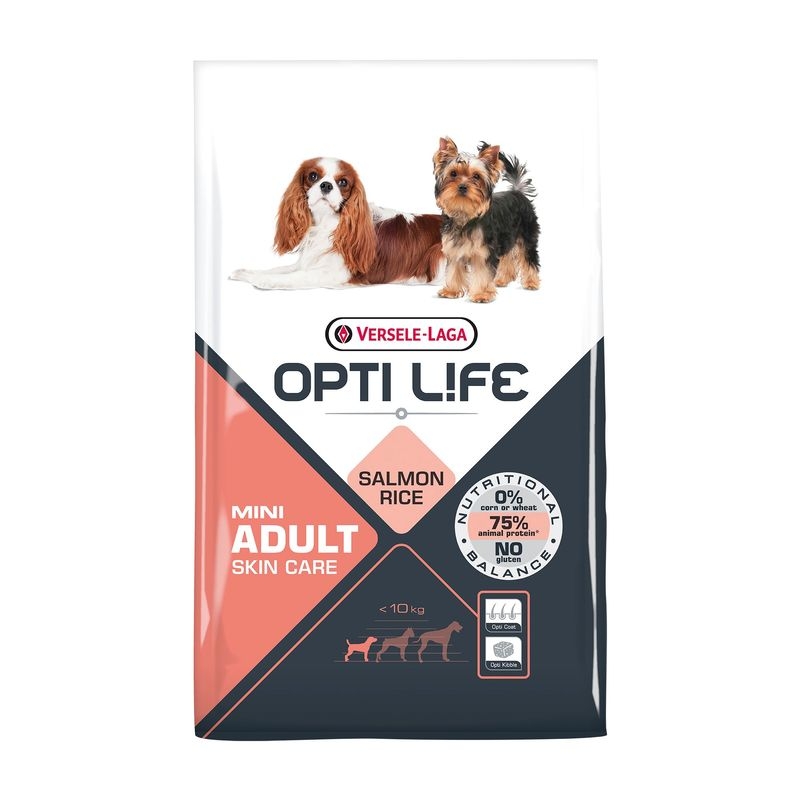 Versele laga opti life adult skin care mini, 2.5 kg