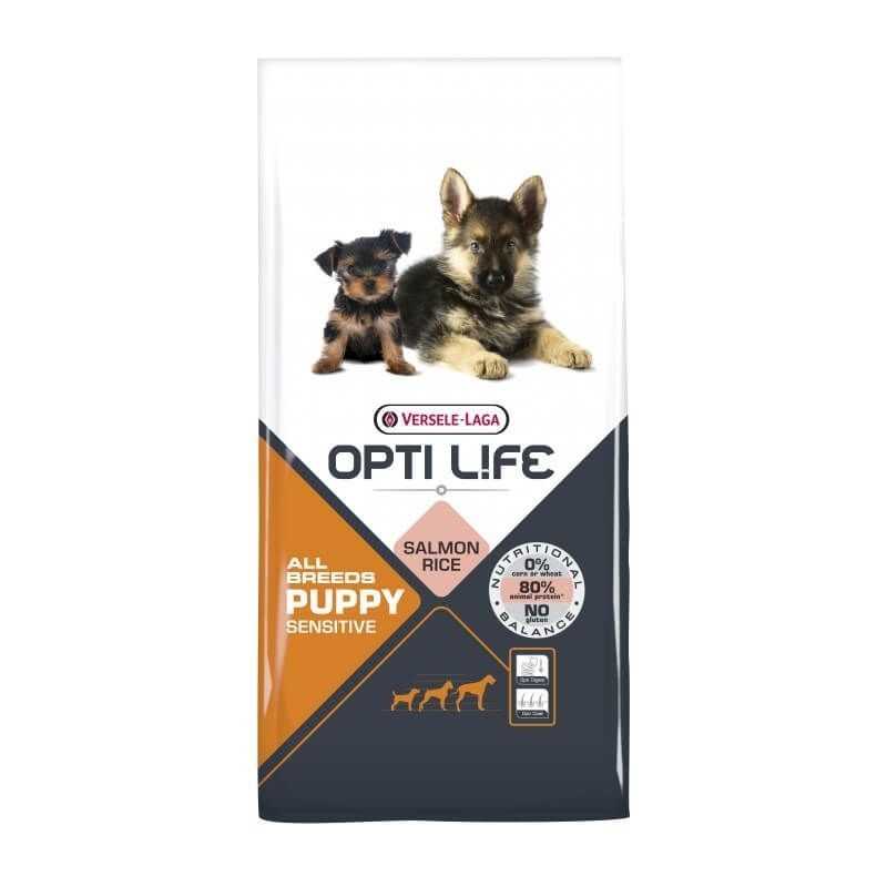Versele Laga Opti Life Puppy Sensitive All Breeds, 12.5 kg petmart.ro