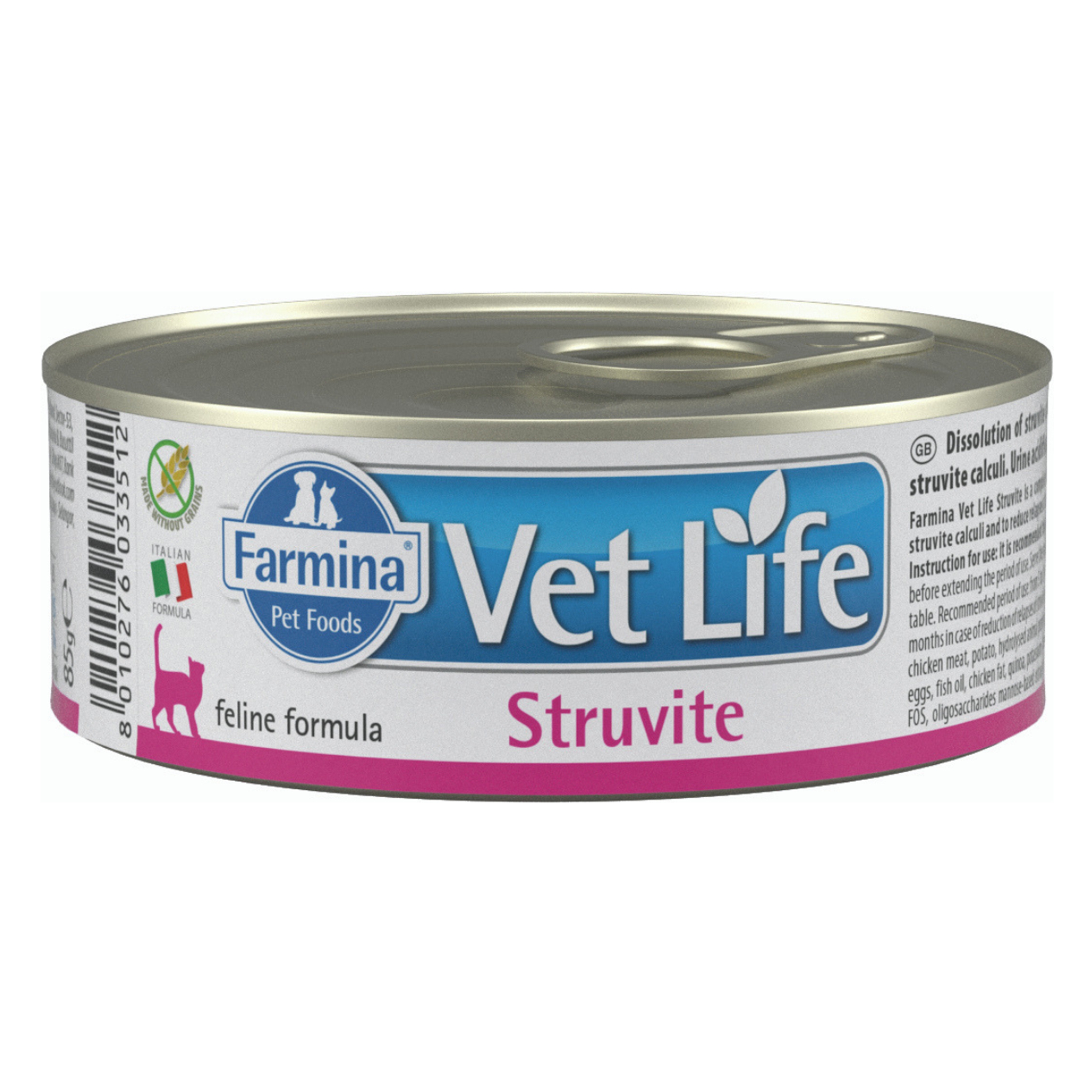 Vet Life Natural Diet Cat Struvite, 85 g petmart