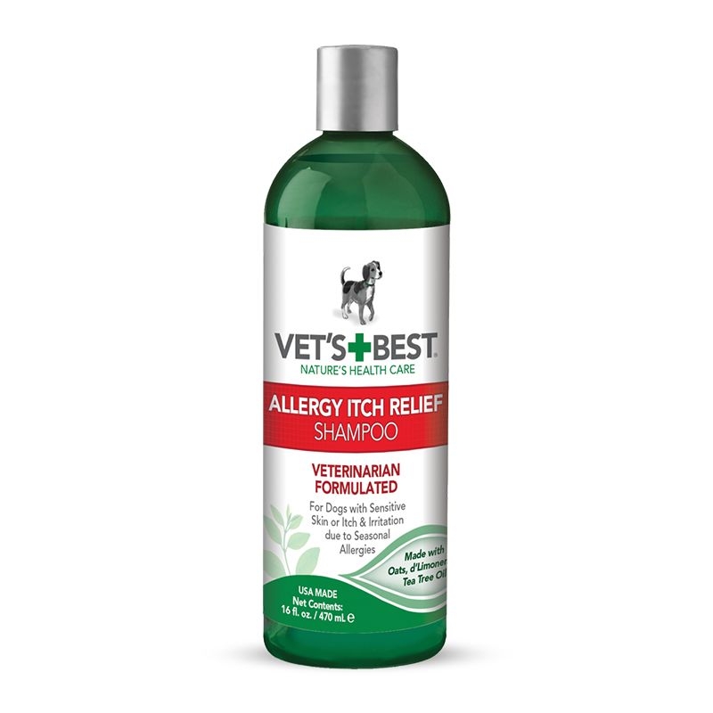 Vet’s Best Allergy Itch Relief Shampoo, 470 ml petmart.ro imagine 2022