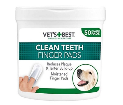 Vet’s Best Dental Wipes, 50 bucati petmart.ro