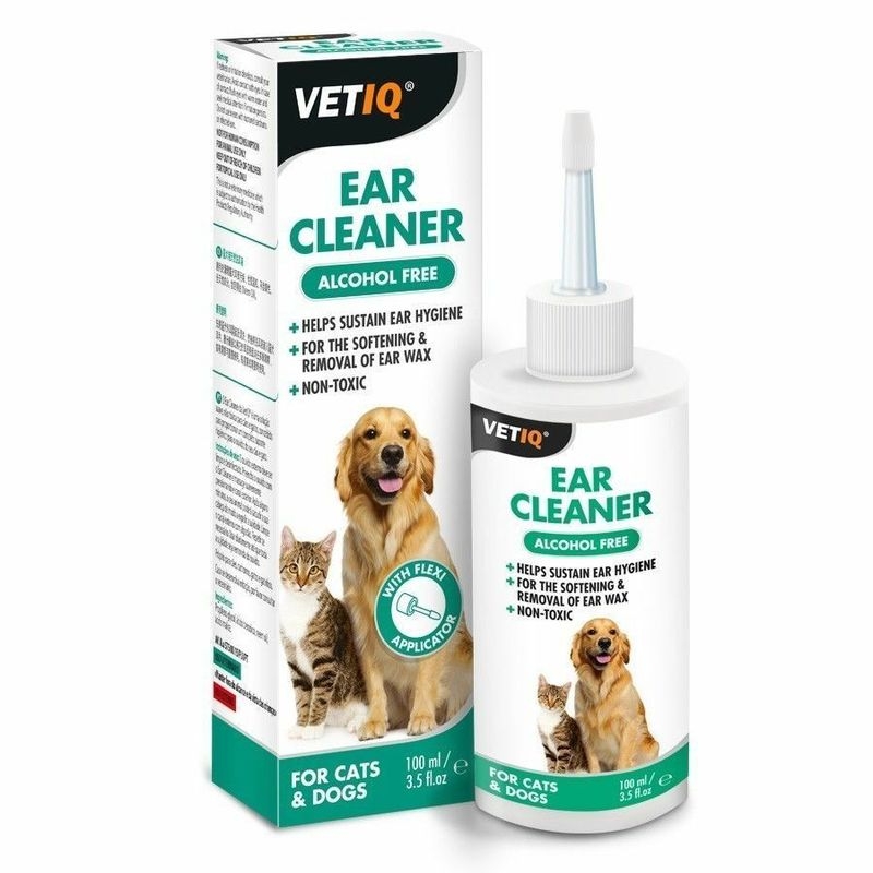 Vetiq Ear Cleaner, 100 ml petmart.ro
