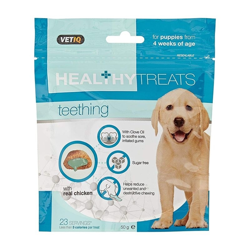 Vetiq Snack Puppy Teething, 50 g M&C
