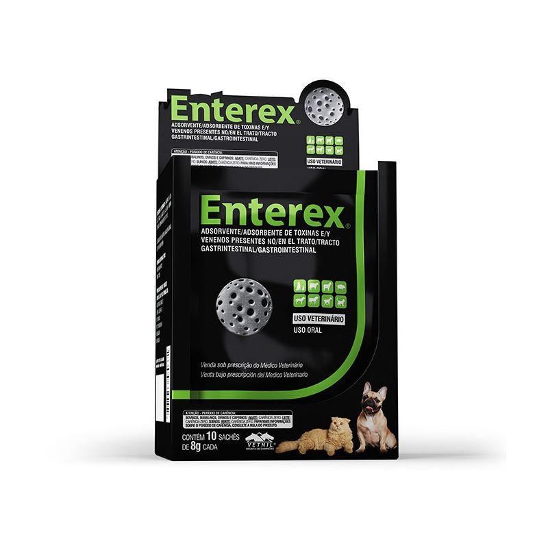 Vetnil Enterex Pet, 10 x 8 g imagine
