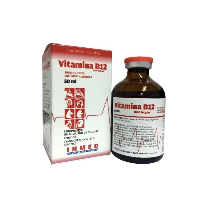 Vitamina B12, 50 ml Inmed imagine 2022