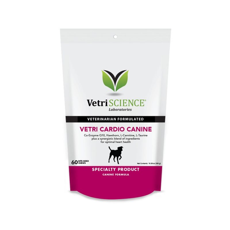 Vetri cardio canin bite-sized chews, 60 tablete