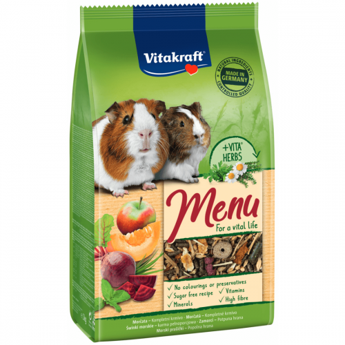 Hrana pentru porcusori de Guineea, Vitakraft Premium Menu, 1 kg imagine