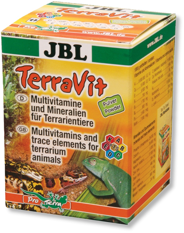 Vitamine JBL TerraVit Powder 100 g petmart