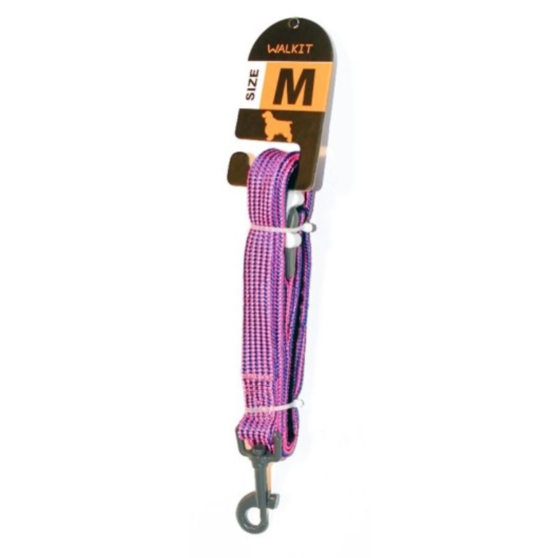 Walkit Special Tubular Multicolor Lesa caine violet/albastru (M) 2 x 150 cm petmart.ro