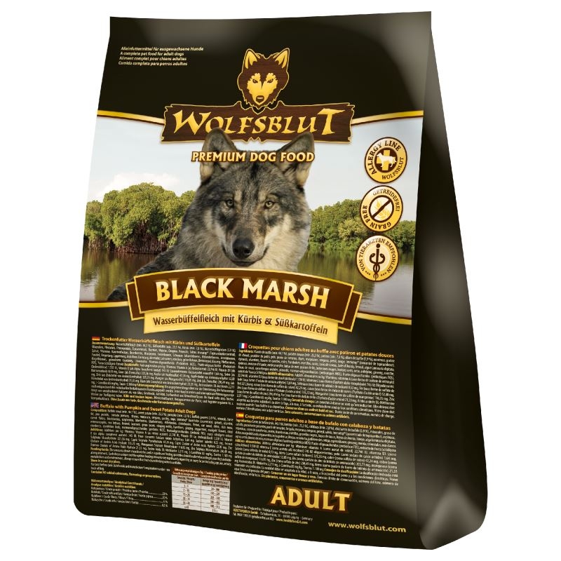 Wolfsblut Black Marsh Adult, 15 kg