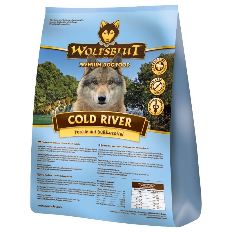 Wolfsblut Cold River Adult, 7.5 kg