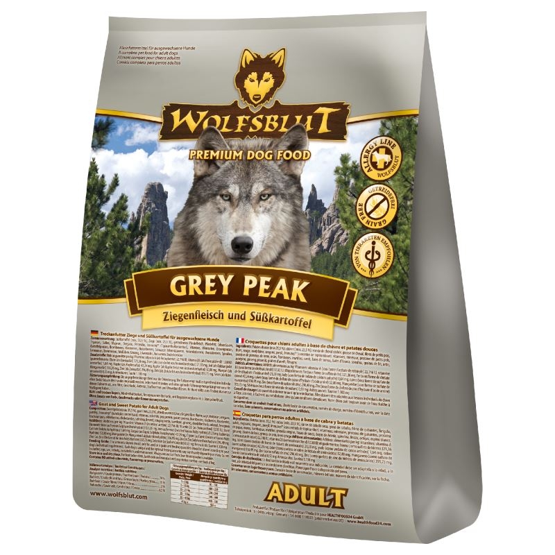 Wolfsblut Grey Peak Adult, 15 kg