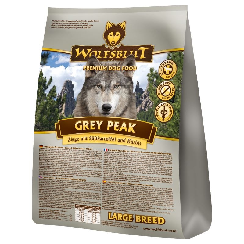 Wolfsblut Grey Peak Large Breed, 7.5 kg