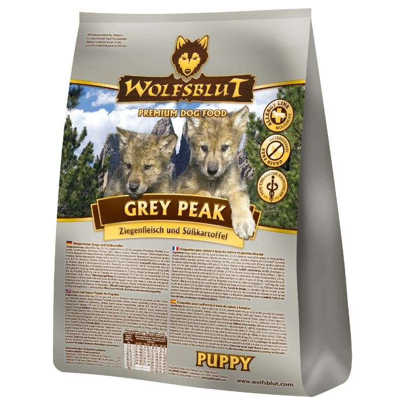 Wolfsblut Grey Peak Puppy, 15 kg