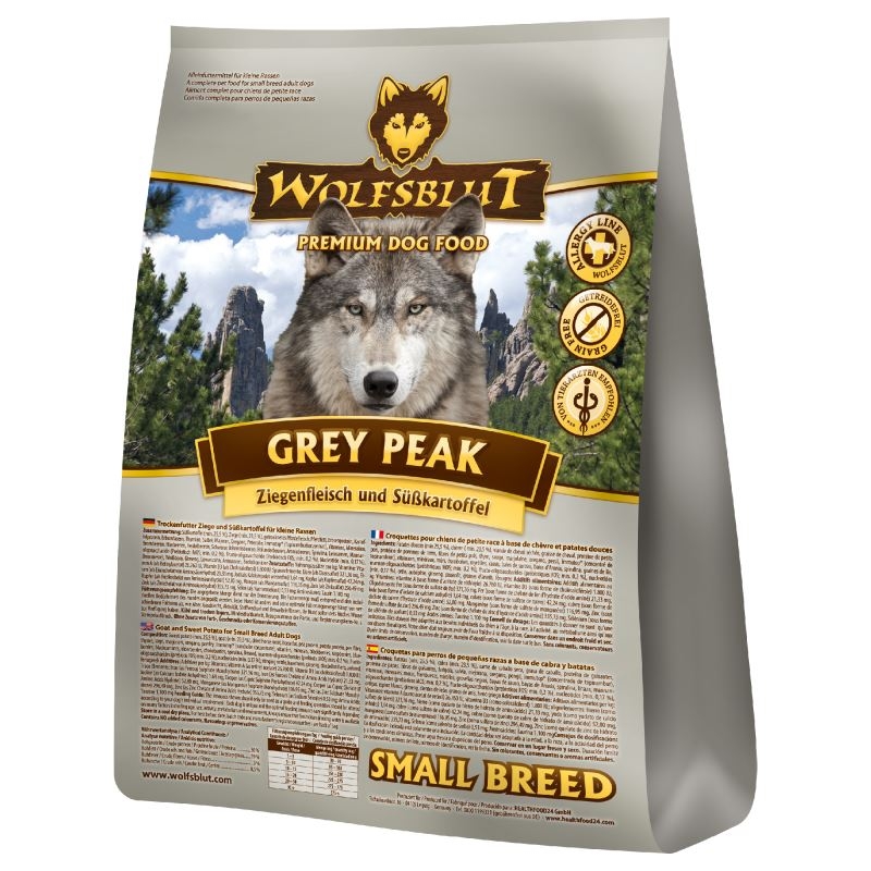 Wolfsblut Grey Peak Small Breed, 15 kg