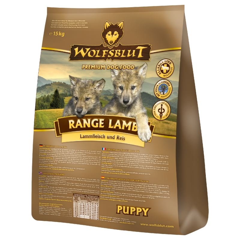 Wolfsblut Range Lamb Puppy, 15 kg