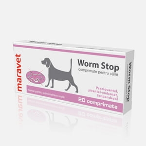 Worm Stop, 2×10 tablete Maravet