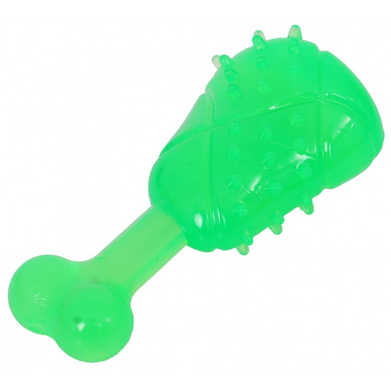 Jucarie din cauciuc termoplastic, Mon Petit Ami, 11×5.2 cm, Verde petmart