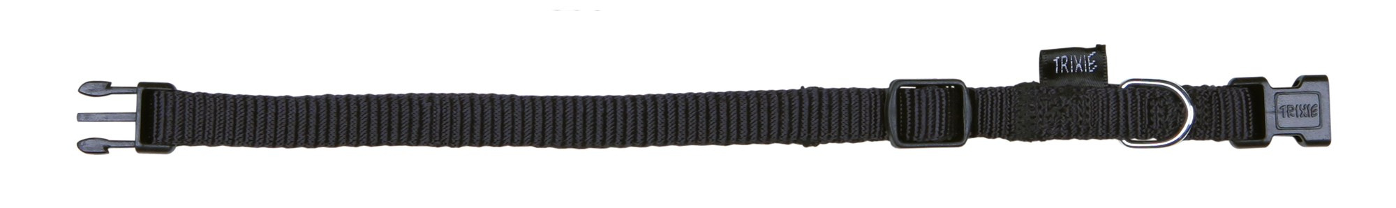 Zgarda chinga clasic reglabil 22-35 cm/10 mm negru 14201