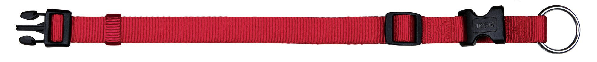 Zgarda chinga clasic reglabil 35-55 cm/20 mm rosu 14223