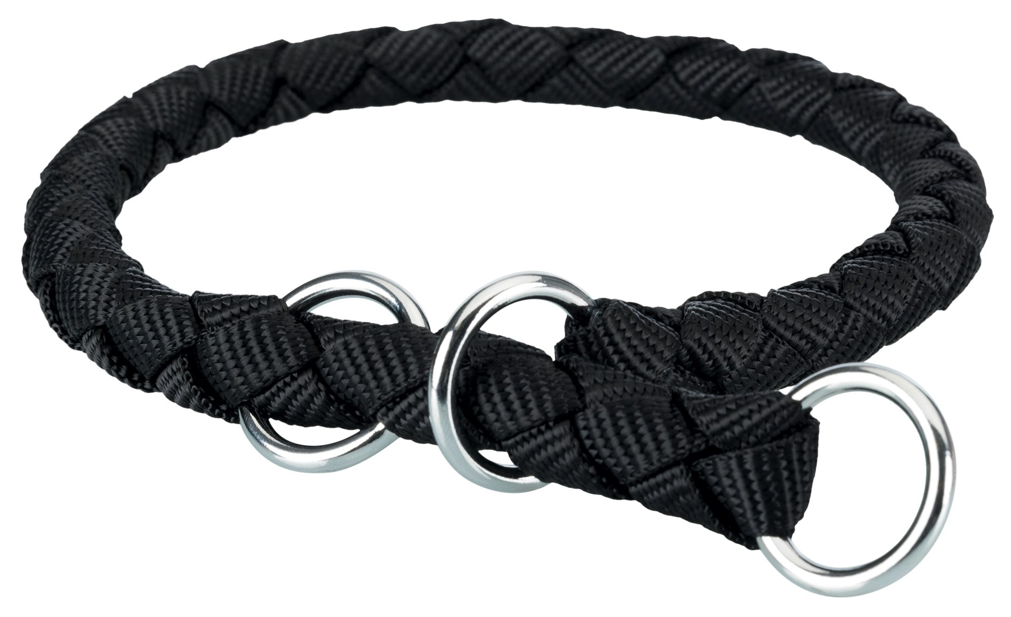 Zgarda coarda m 39-45 cm/12 mm negru 143801