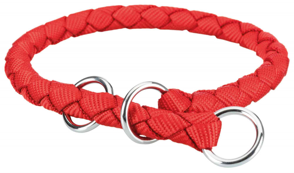 Zgarda coarda s-m 35-41cm/ 12mm rosu 143703
