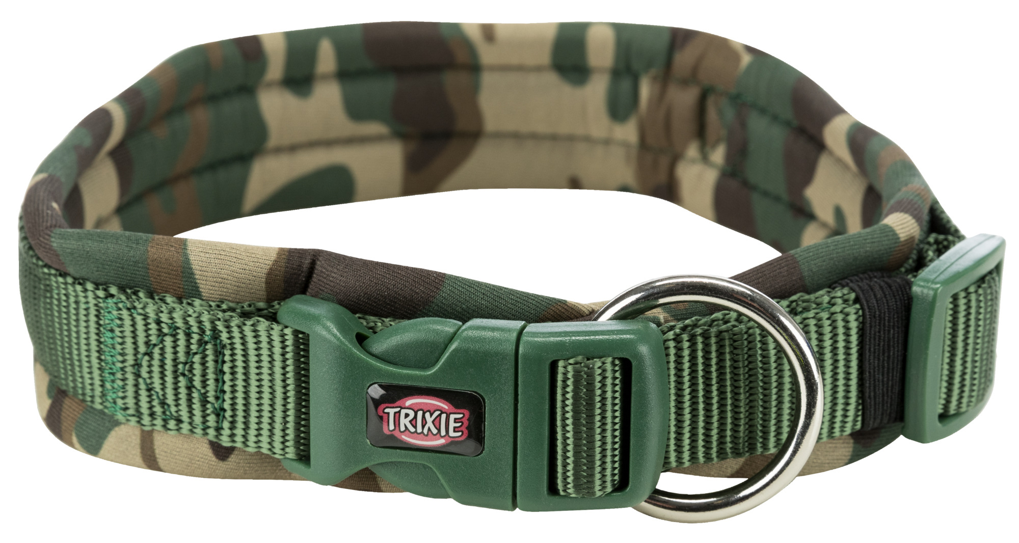 Zgarda premium captusita 42-48 cm/ 20mm camuflaj 1988423