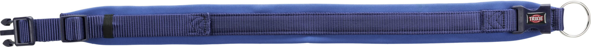 Zgarda premium captusit 56-62 cm/ 25mm indigo/ albastru 1988613